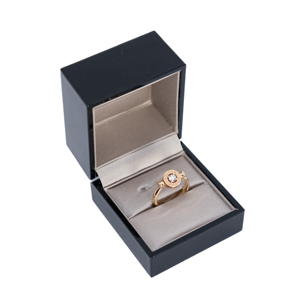 bvlgari bvlgari diamond ring in 18k rg #9 - L'UXE LINK