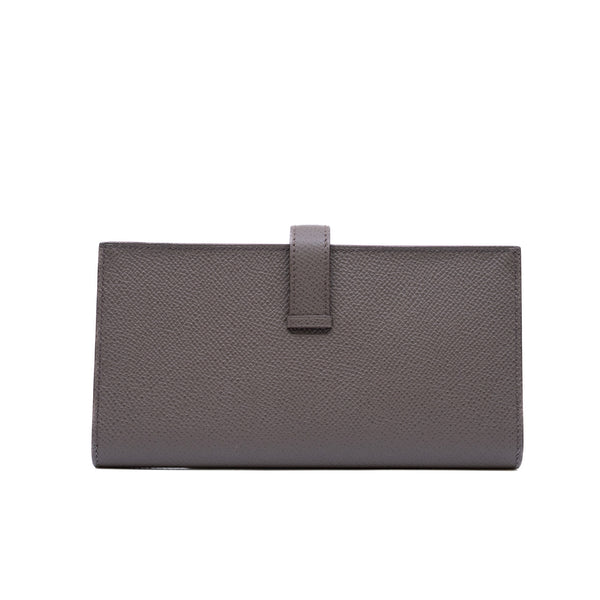 bearn long wallet in epsom etain ghw C stamp - L'UXE LINK