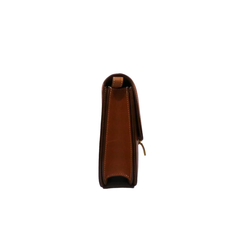 classic box in grossly leather brown ghw - L'UXE LINK