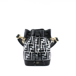 MON TRESOR MINI BUCKET BAG PVC  BLACK GHW - L'UXE LINK