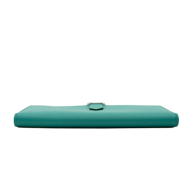 bearn long wallet in epsom U4 green phw D stamp - L'UXE LINK