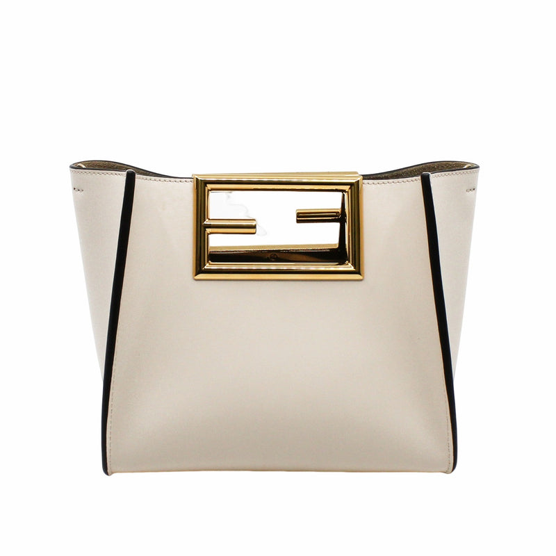 way bag  small white  ghw - L'UXE LINK