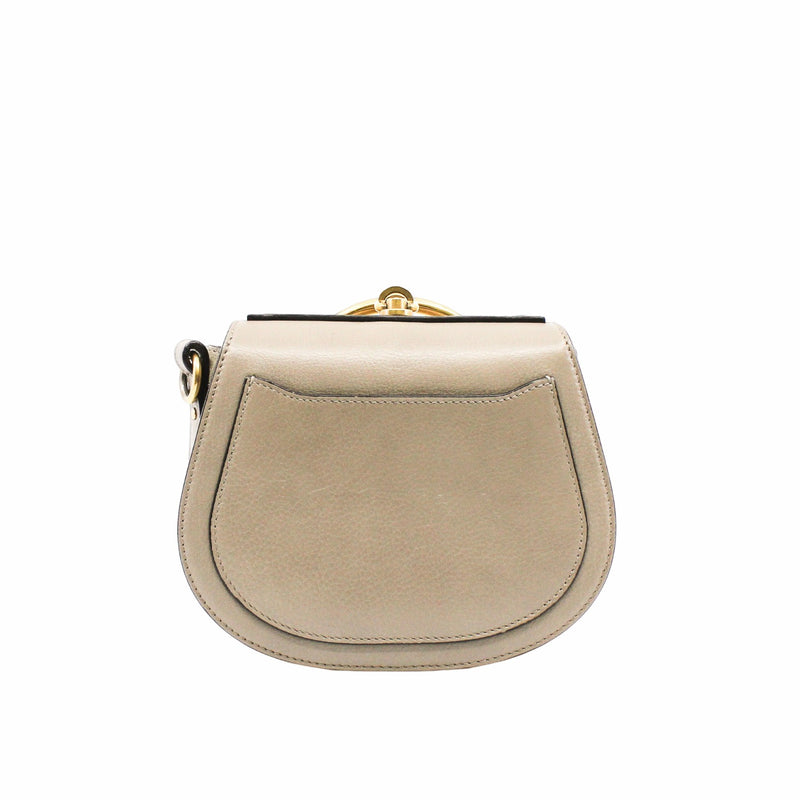 nile small leather brown ghw - L'UXE LINK