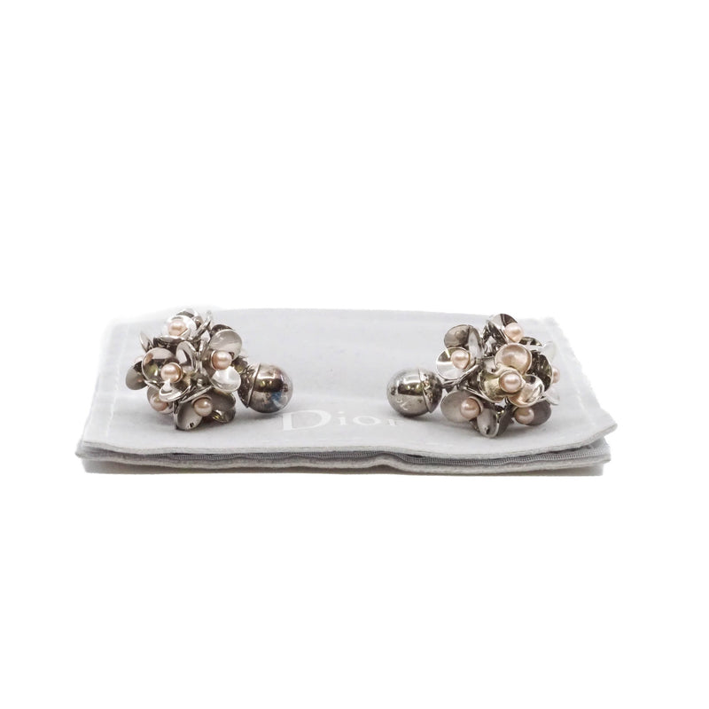 flower earring phw - L'UXE LINK