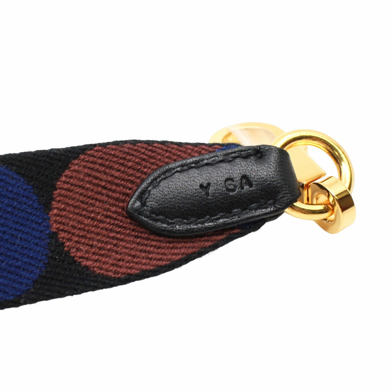 strap blue almond and black dots - L'UXE LINK