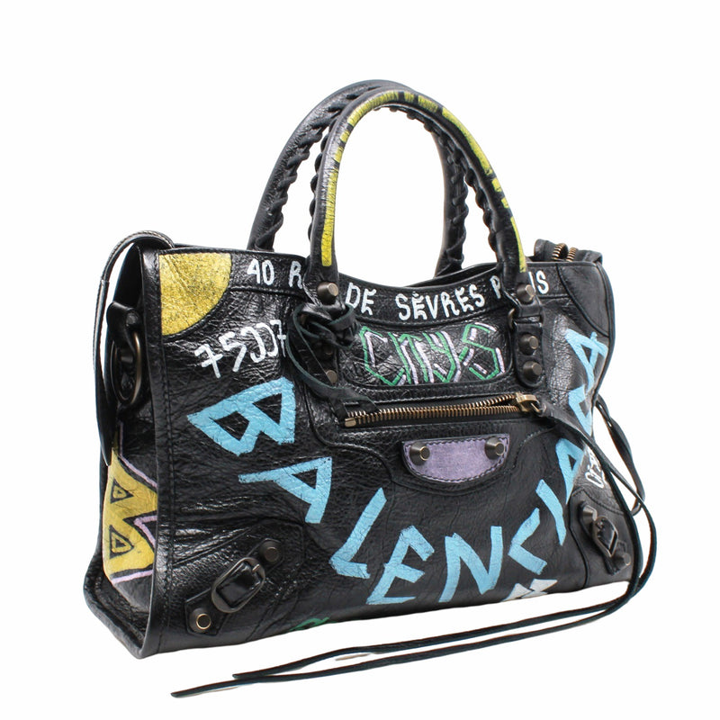 city new medium with stamp black phw - L'UXE LINK