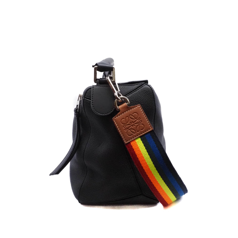 large puzzle in calfskin black phw - L'UXE LINK