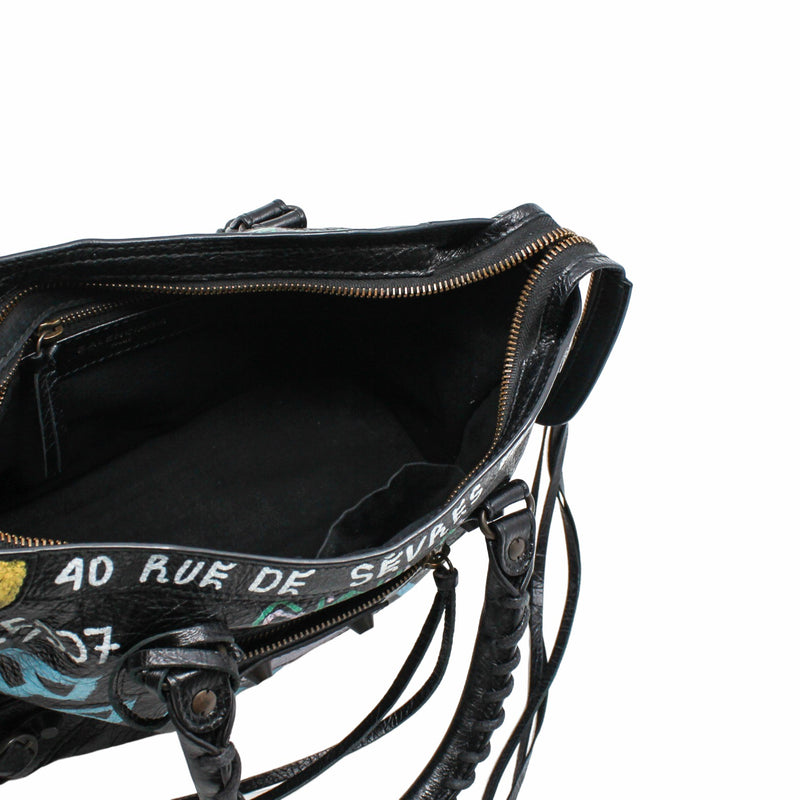 city new medium with stamp black phw - L'UXE LINK
