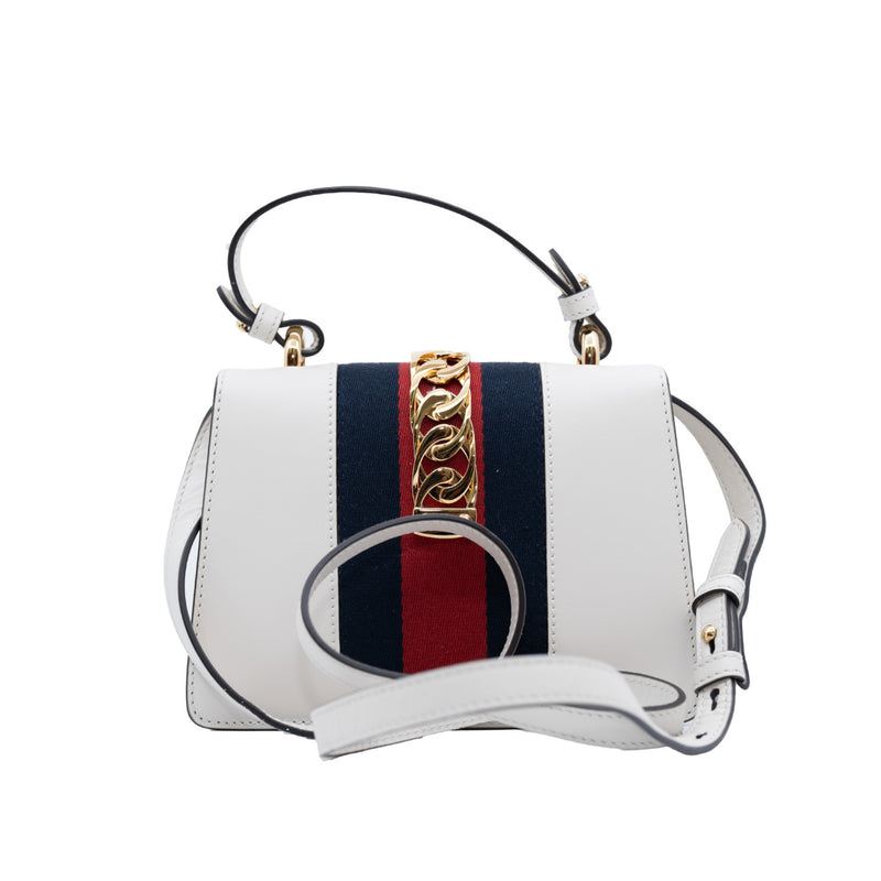 slyvie top handle in white