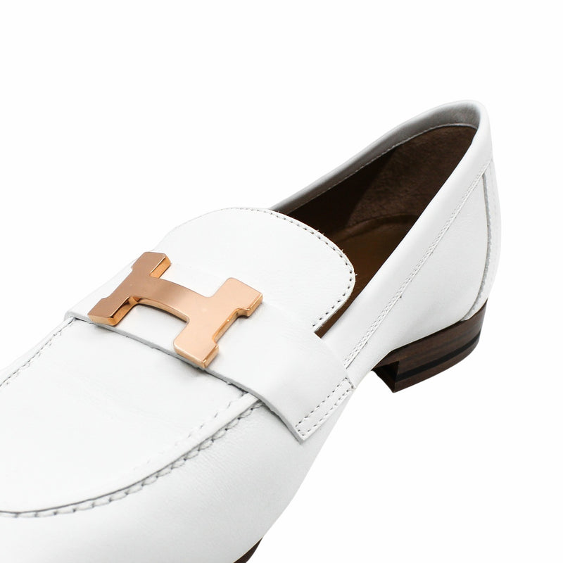 h loafer white rghw H #37