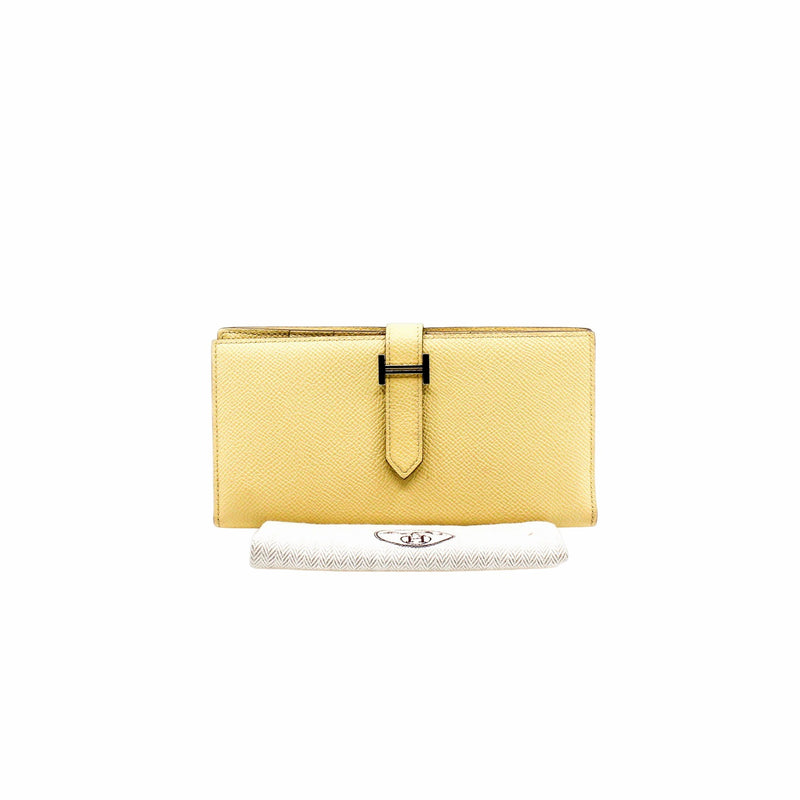 bearn long wallet yellow - L'UXE LINK