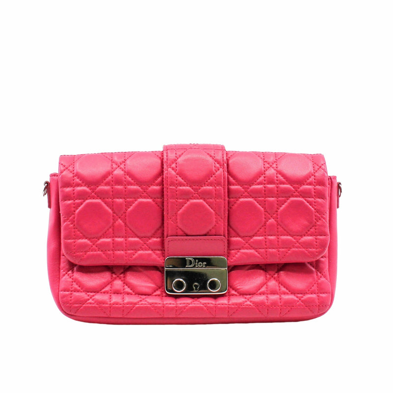 new lock mini  lamb skin pink phw