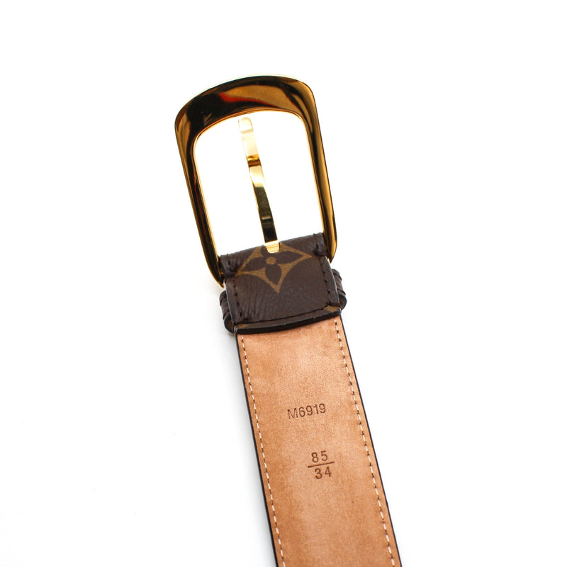 belt monogram ghw M6919 size 85 34 - L'UXE LINK