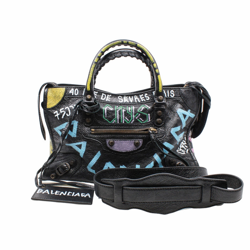 city new medium with stamp black phw - L'UXE LINK