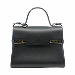 Tempete Top Handle Bag GM Black  GHW - L'UXE LINK