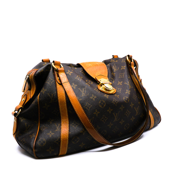 lv shoulder zippy bag monogram