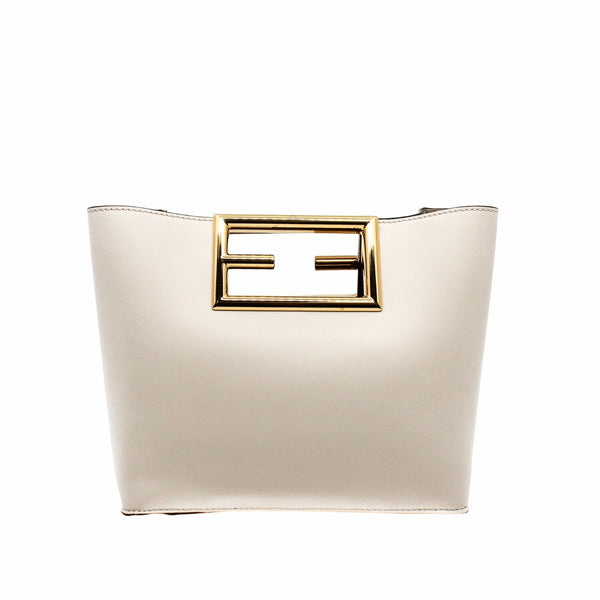 way bag  small white  ghw - L'UXE LINK