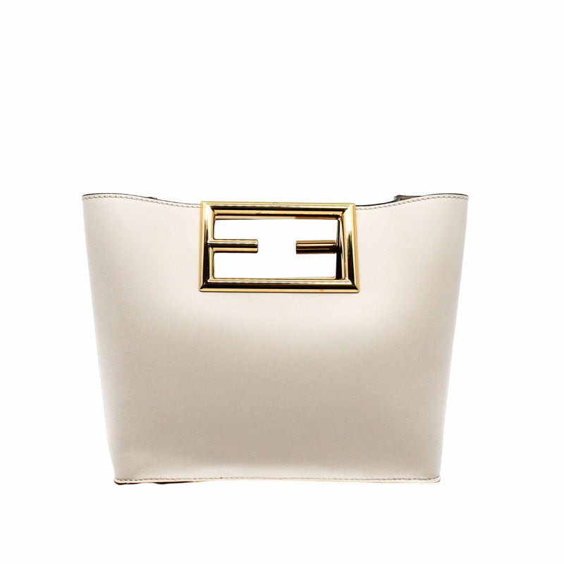 way bag  small white  ghw - L'UXE LINK