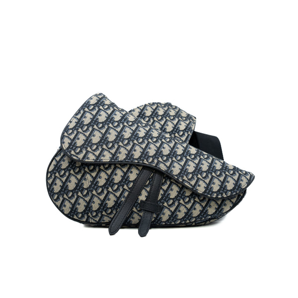 MM saddle in fabric blue #2020 - L'UXE LINK