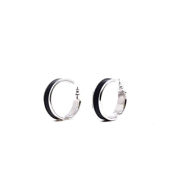 Boucles d'oreilles Olympe earring in black phw