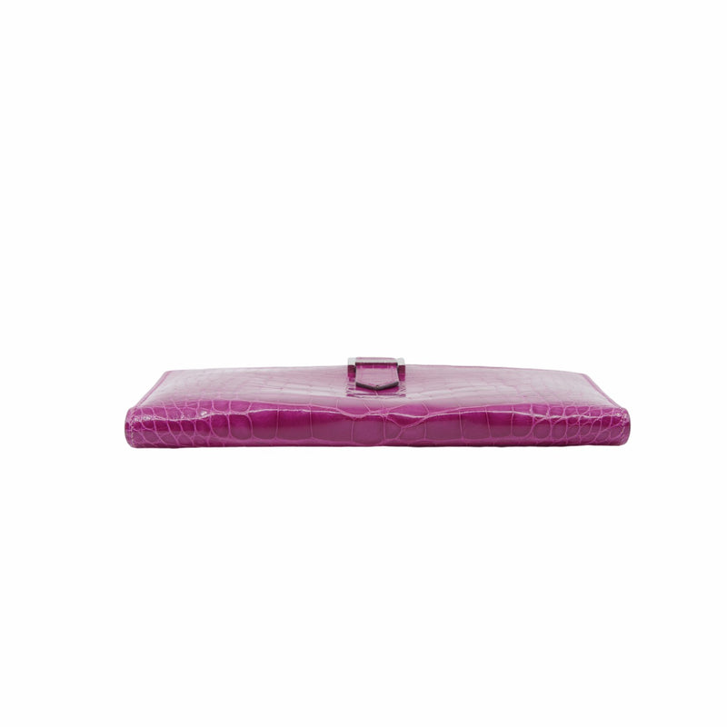 bearn wallet ostrich pink phw - L'UXE LINK