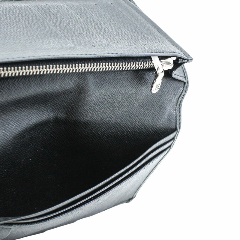 men wallet black shw - L'UXE LINK