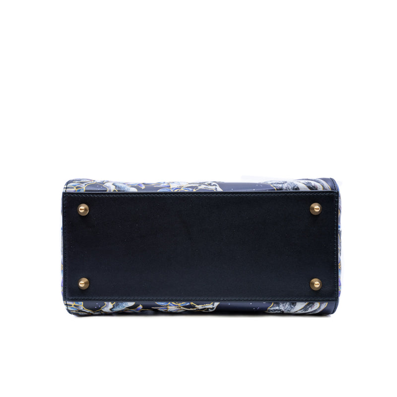 lady dior art medium blue moon