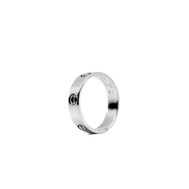 LOVE WEDDING BAND in 18k wg #65 - L'UXE LINK