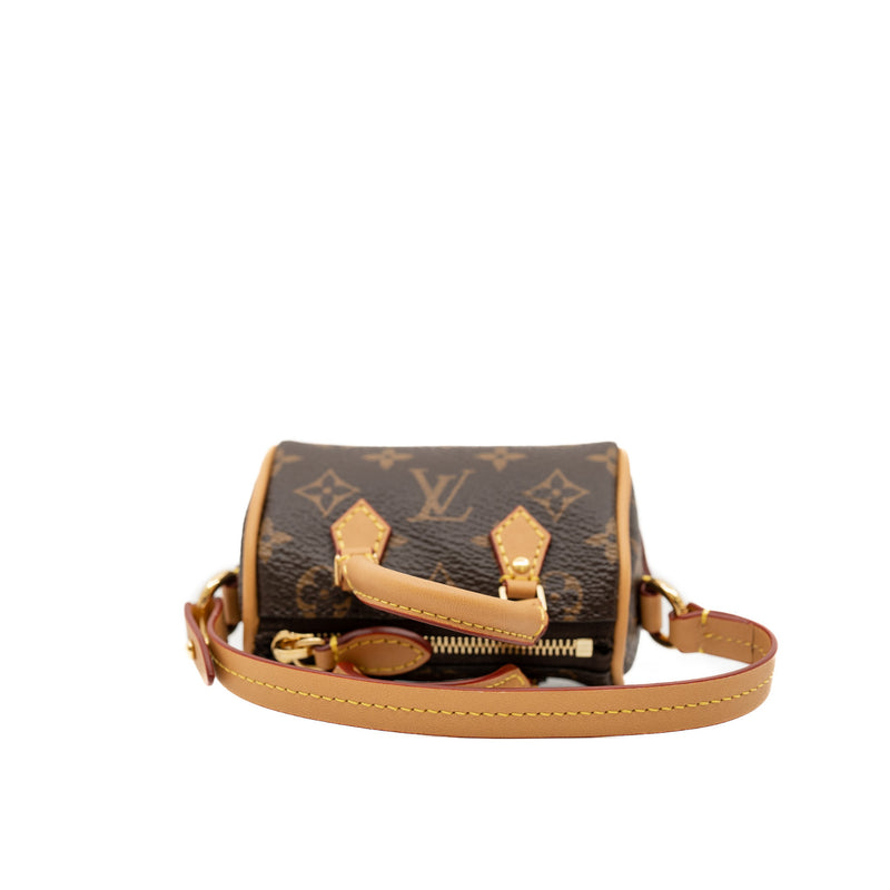 speedy monogram bag charm