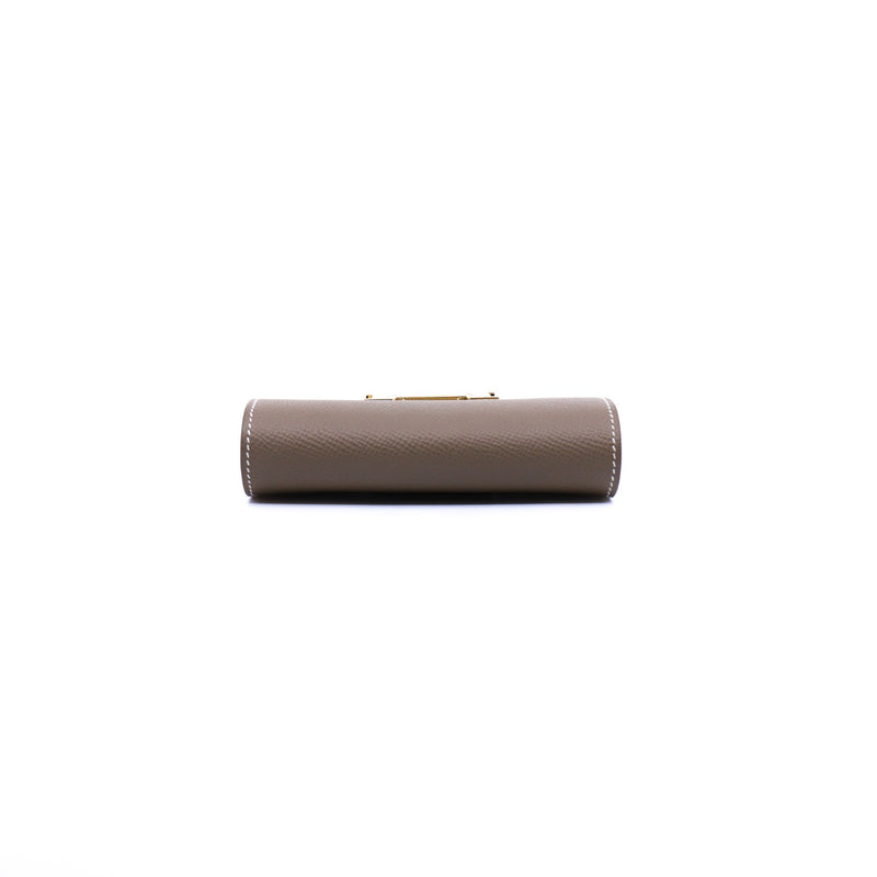 constance slim epsom etoupe ghw u stamp - L'UXE LINK