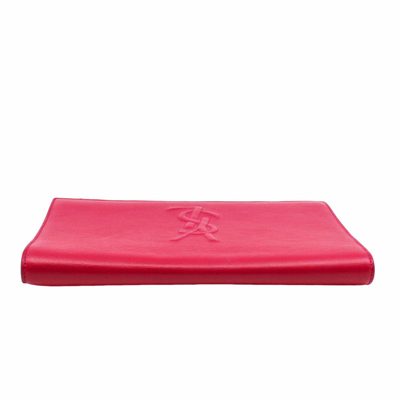 clutch leather rosepink  ghw - L'UXE LINK