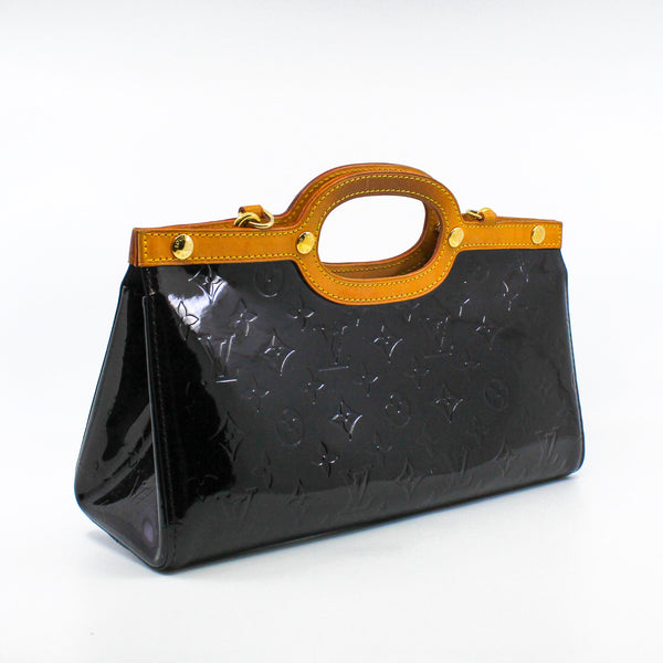 ROXBURY DRIVE HANDBAG MONOGRAM PATENT CHERRY GHW - L'UXE LINK