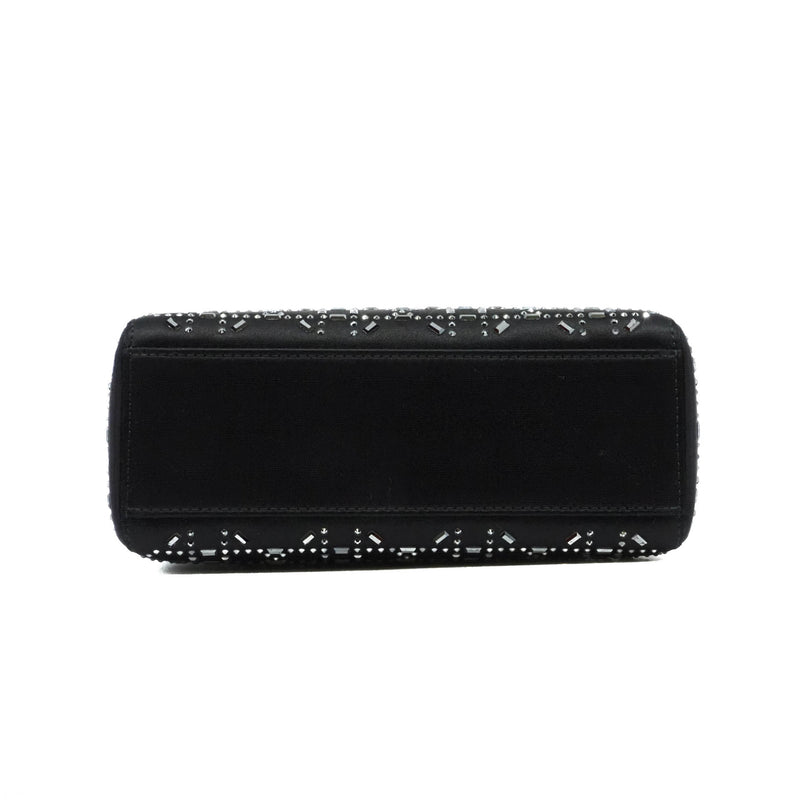 mini lady with crystal in stain black phw 2016 - L'UXE LINK