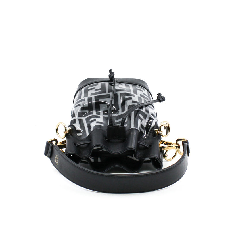 MON TRESOR MINI BUCKET BAG PVC  BLACK GHW - L'UXE LINK