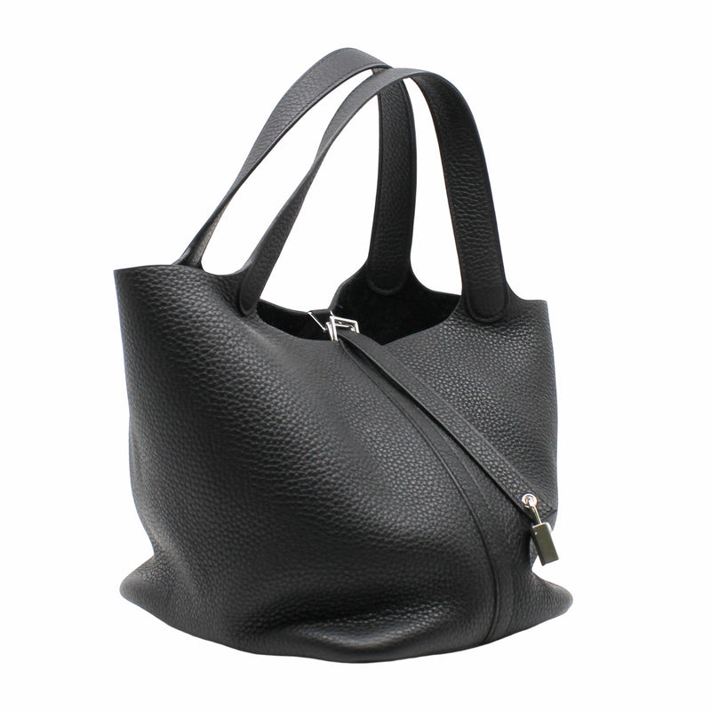 picotin 22 black phw Y stamp - L'UXE LINK