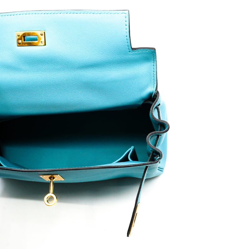 kelly 25 in swift 3z blue ghw T stamp