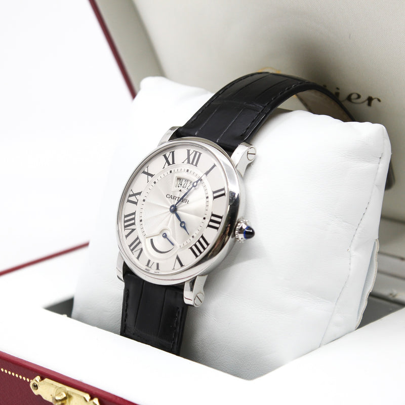 Rotonde de Cartier 40 mm W1556369 black band - L'UXE LINK