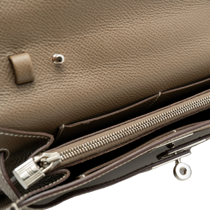 kelly to go etoupe epsom phw Y stamp - L'UXE LINK