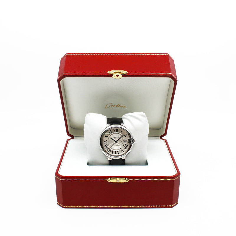 bollon watch steel with black band wsbb0026 - L'UXE LINK