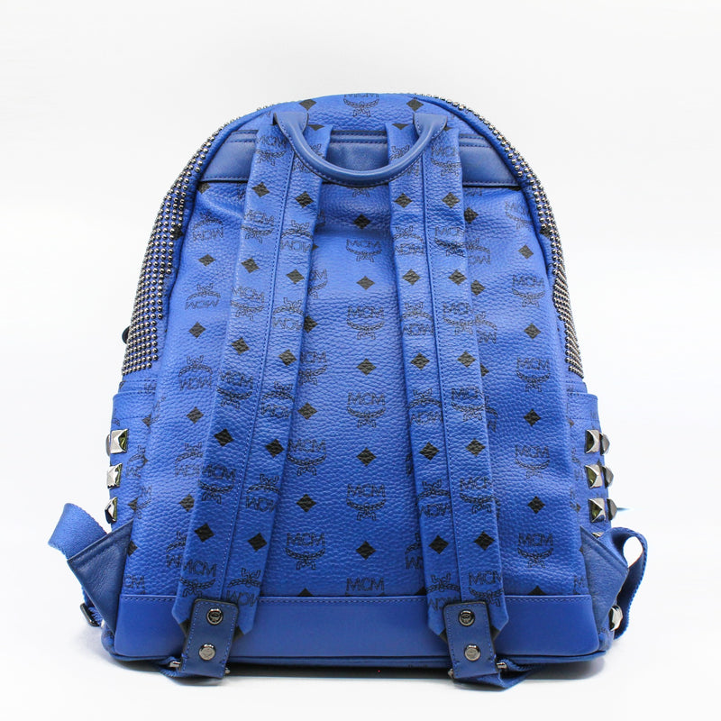blue medium stud backpack - L'UXE LINK