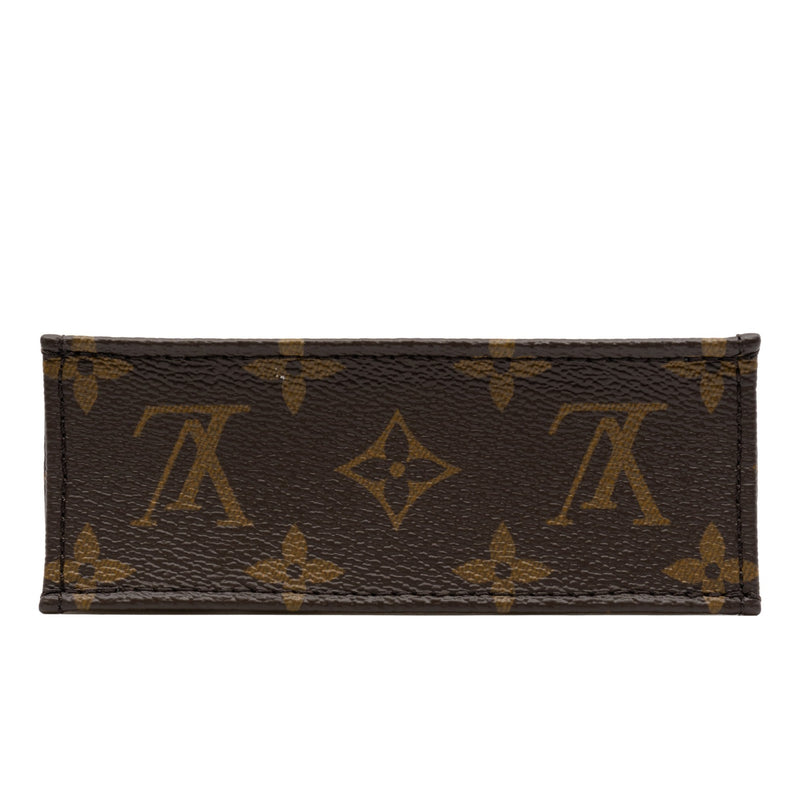 PETIT SAC PLAT MONOGRAM CANVAS - L'UXE LINK