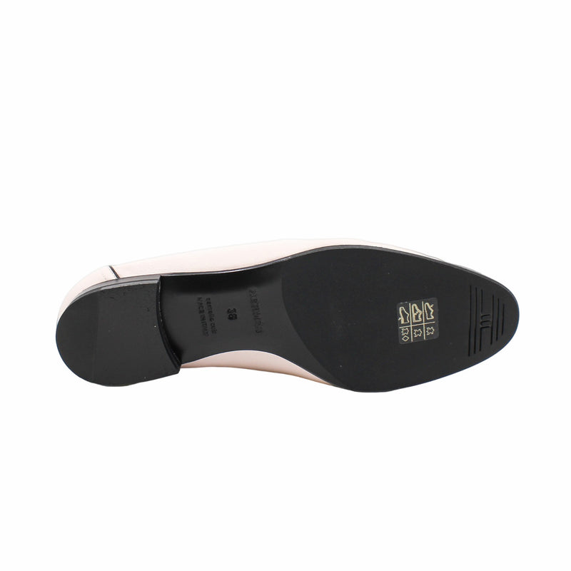 femme loafer pink with phw buckle #38 - L'UXE LINK