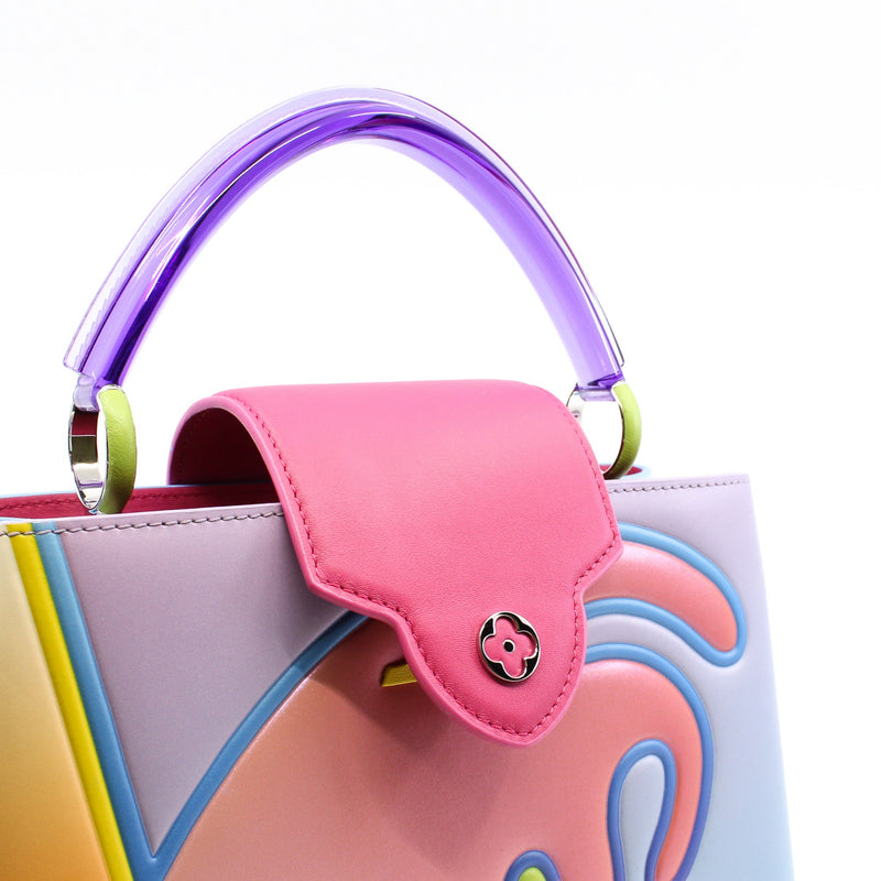 lv limited edition 36/300 capucines pm rrp11900 artycapucines pm alex israel - L'UXE LINK