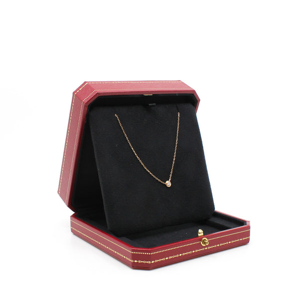 necklace yg one diamond dutxxx - L'UXE LINK