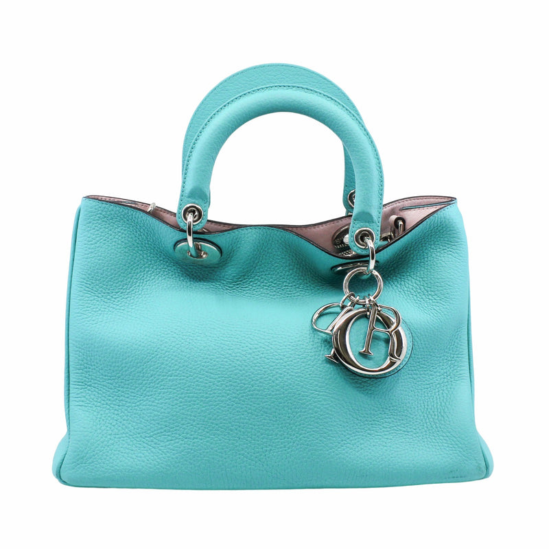 vip issimo medium calf skin blue phw - L'UXE LINK