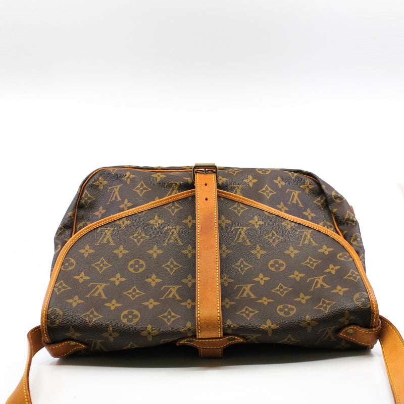 vintage double side flap monogram ghw - L'UXE LINK