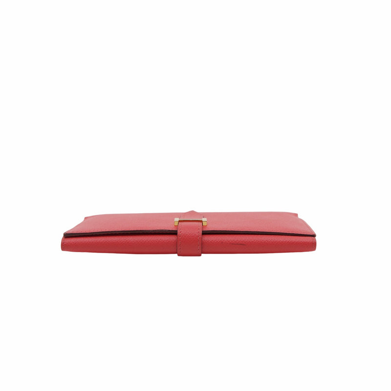 bearn wallet in 3 compartment red GHW