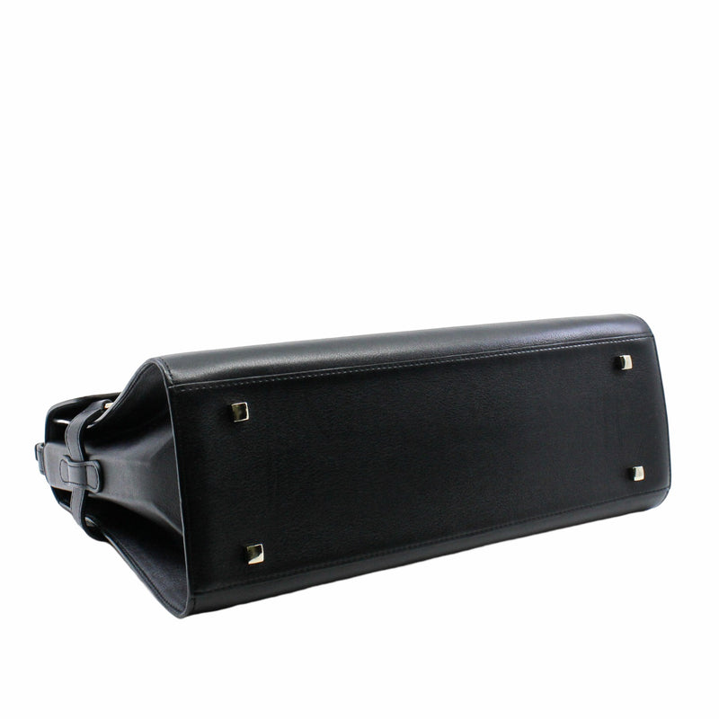 Tempete Top Handle Bag GM Black  GHW - L'UXE LINK