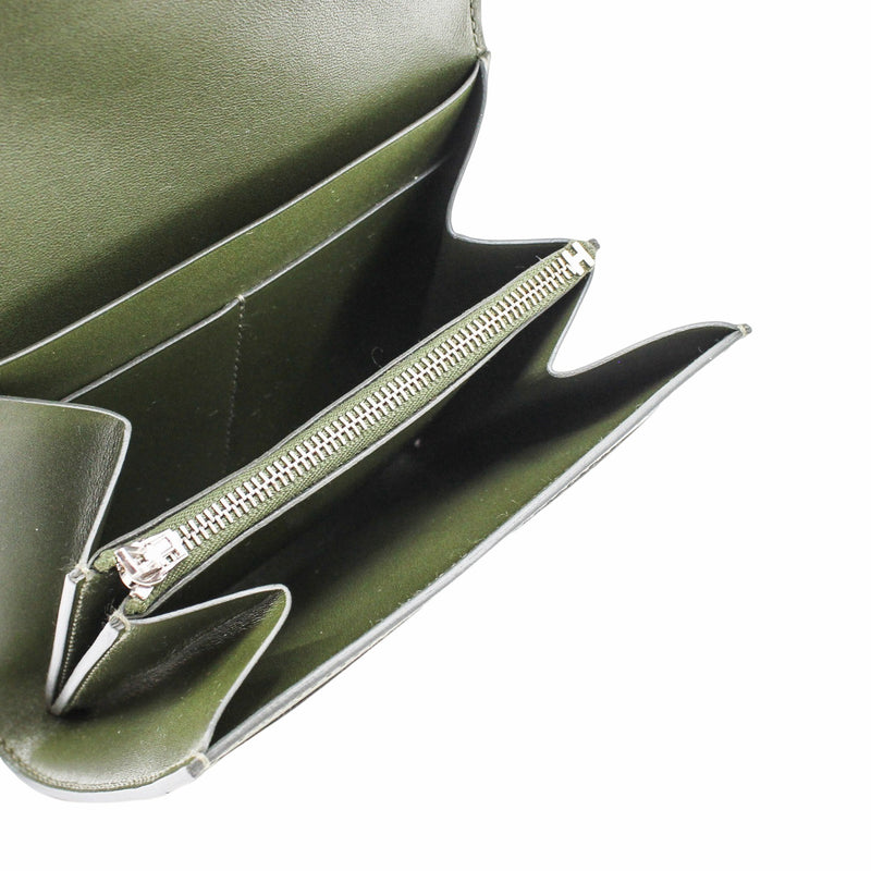 constance wallet green PHW - L'UXE LINK