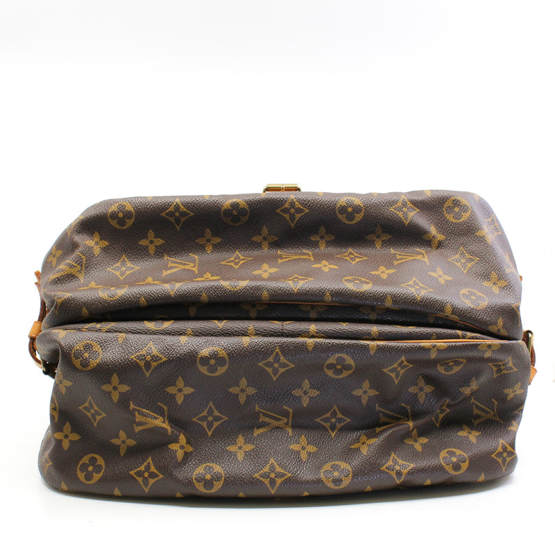vintage double side flap monogram ghw - L'UXE LINK